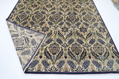 271 x 357 cm | Oriental Suzani Area Rug Afghan Hand Knotted Veg Dye Wool carpet