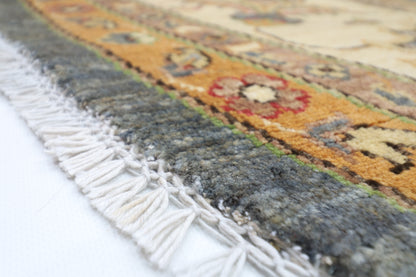 297 x 296 cm | Zeigler Round Rug Afghan Hand Knotted Veg Dye Wool carpet