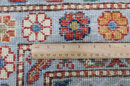 300 x 412 cm | Kazak Afghan Tribal Hand Knotted Veg Dye Wool carpet