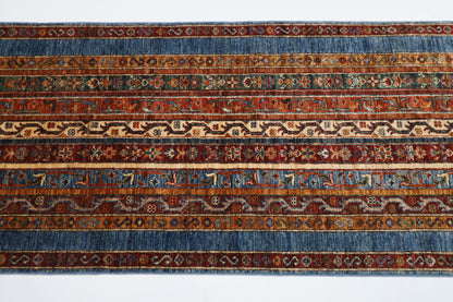 77 x 210 cm | Turkish Style Runner Rug Afghan Hand Knotted veg Dye Wool carpet