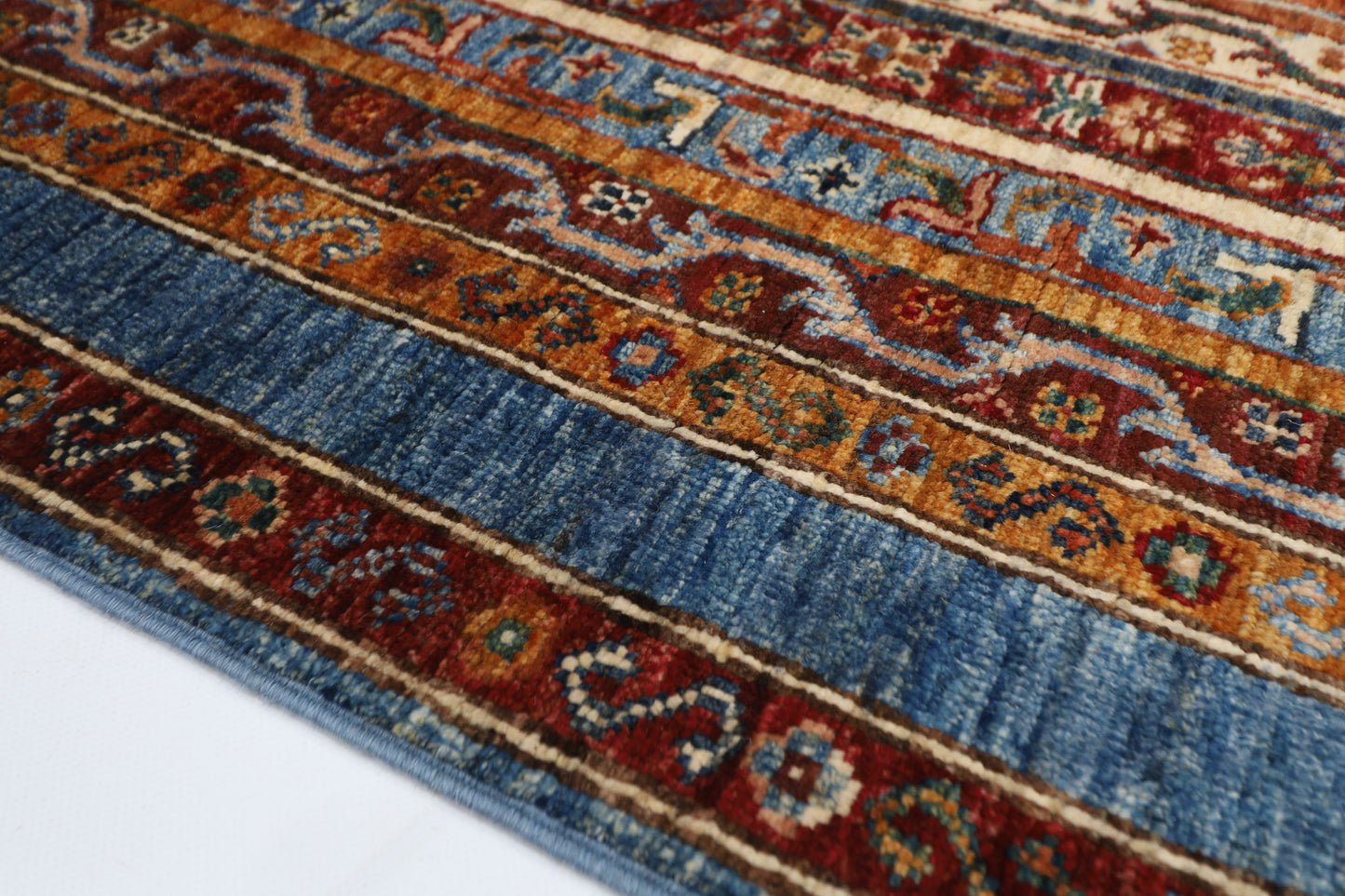 77 x 210 cm | Turkish Style Runner Rug Afghan Hand Knotted veg Dye Wool carpet