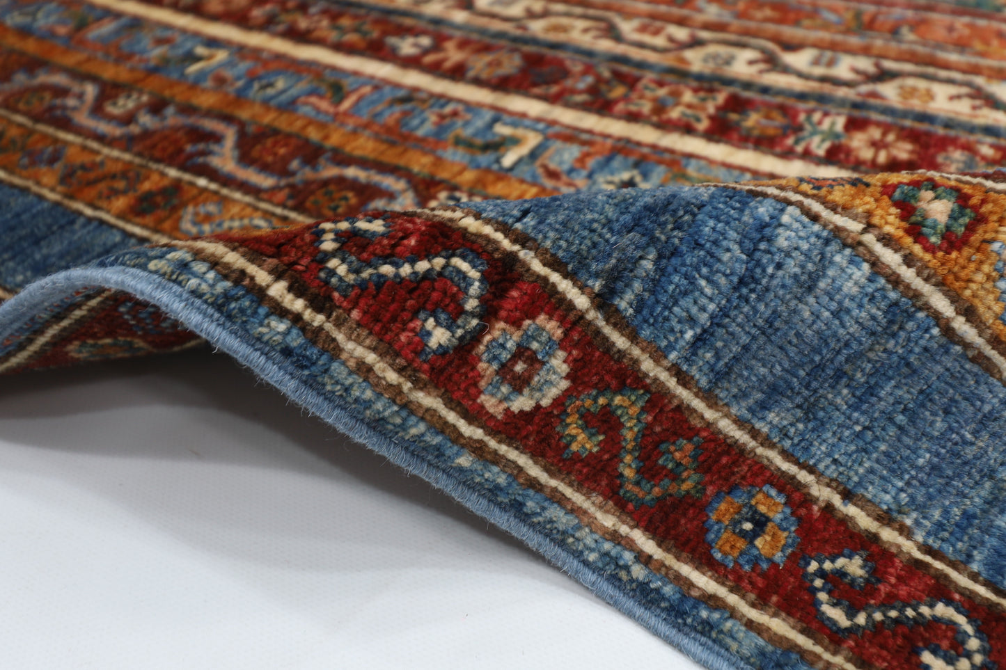 77 x 210 cm | Turkish Style Runner Rug Afghan Hand Knotted veg Dye Wool carpet