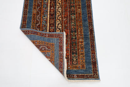 77 x 210 cm | Turkish Style Runner Rug Afghan Hand Knotted veg Dye Wool carpet