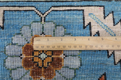 264 x 364 cm | Oriental Afghan Tribal Hand Knotted Veg Dye Wool carpet