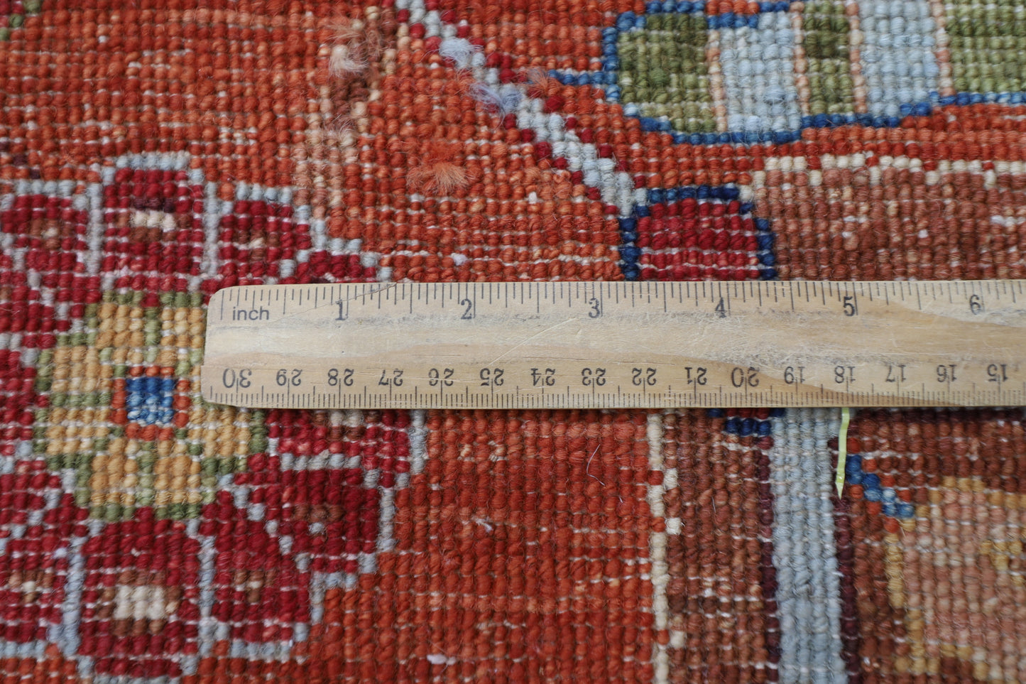 361 x 464 cm | Oriental Large Serapi Red Area Rug Afghan Hand Knotted Veg Dye Wool carpet