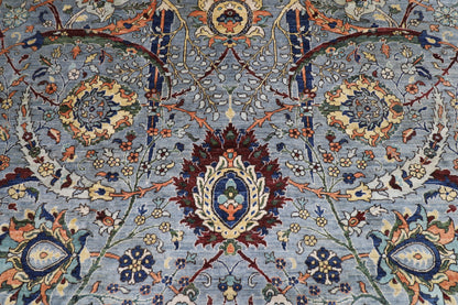 273 x 368 cm | Sickle Leaf Afghan Tribal Hand Knotted Veg Dye Wool carpet
