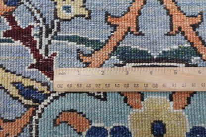273 x 368 cm | Sickle Leaf Afghan Tribal Hand Knotted Veg Dye Wool carpet