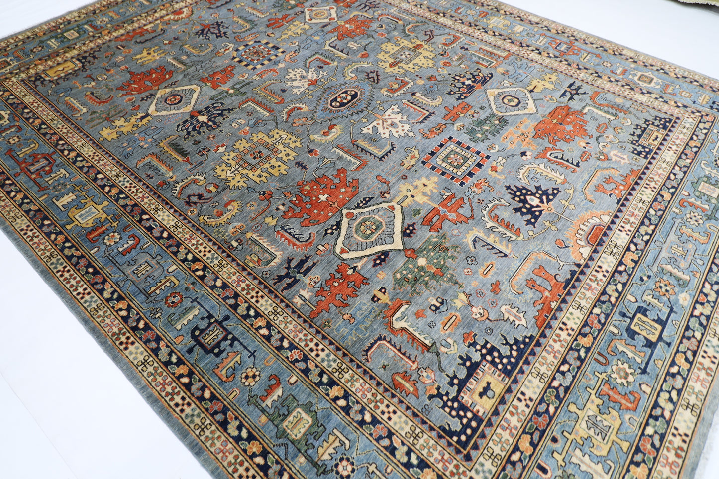 280 x 360 cm | Baluch Afghan Tribal Hand Knotted Veg Dye Wool carpet