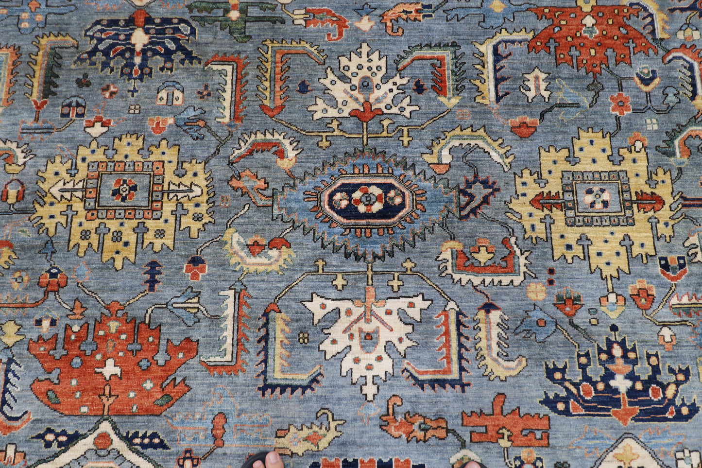 280 x 360 cm | Baluch Afghan Tribal Hand Knotted Veg Dye Wool carpet