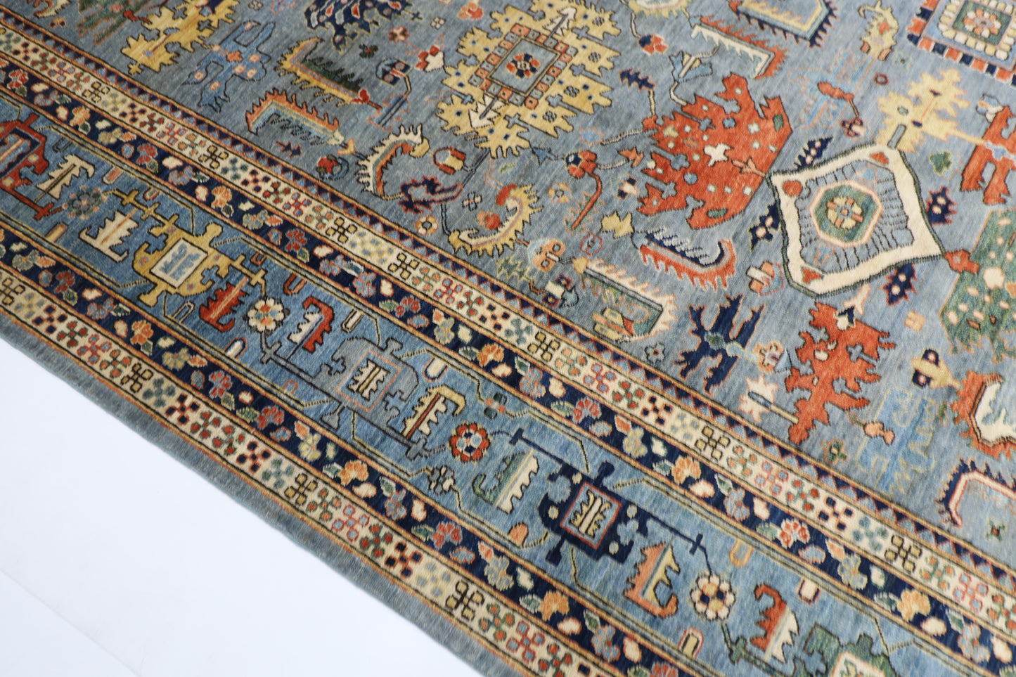 280 x 360 cm | Baluch Afghan Tribal Hand Knotted Veg Dye Wool carpet