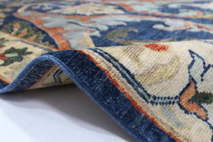 270 x 364 cm | Kawros Afghan Tribal Hand Knotted Veg Dye Wool carpet