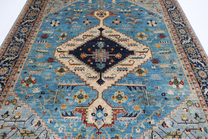 277 x 363 cm | Serapi Afghan Tribal Hand Knotted Veg Dye Wool carpet