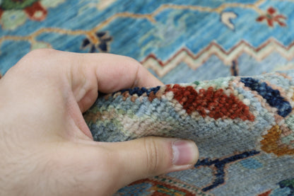 277 x 363 cm | Serapi Afghan Tribal Hand Knotted Veg Dye Wool carpet