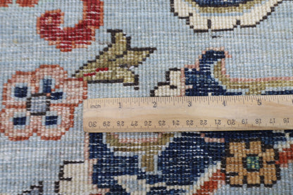 303 x 418 cm | Floral Afghan Tribal Hand Knotted Veg Dye Wool carpet