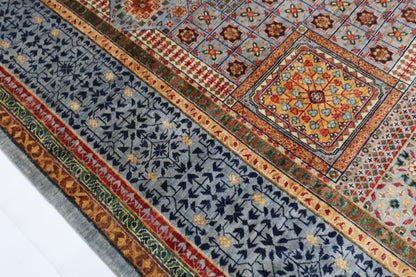 305 x 398 cm | Mamluk Afghan Tribal Hand Knotted Veg Dye Wool carpet