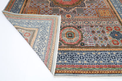 305 x 398 cm | Mamluk Afghan Tribal Hand Knotted Veg Dye Wool carpet