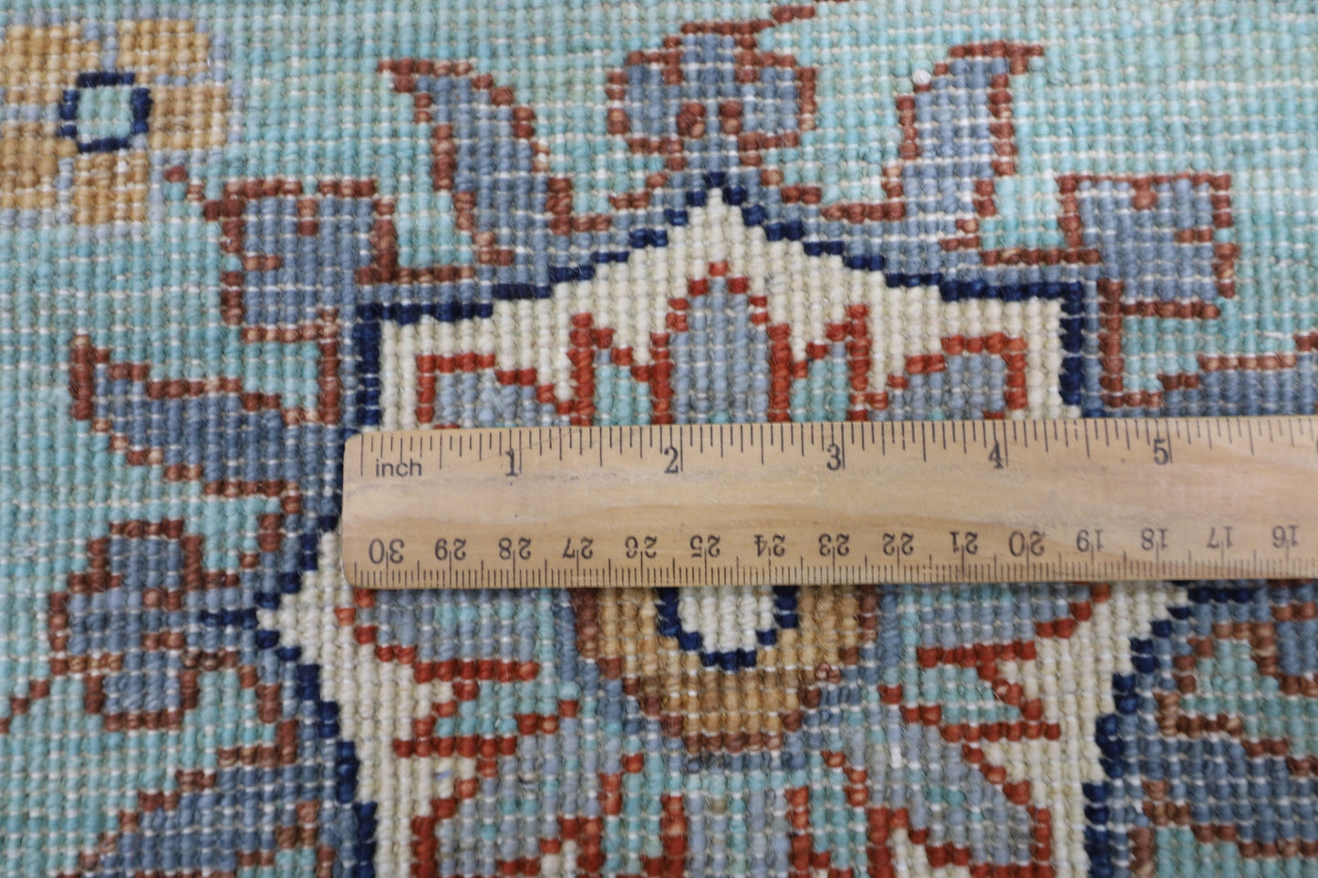 278 x 353 cm | Oriental Turquoise Afghan Tribal Hand Knotted Veg Dye Wool carpet