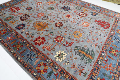 300 x 392 cm | Baluchi Afghan Tribal Hand Knotted Veg Dye Wool carpet