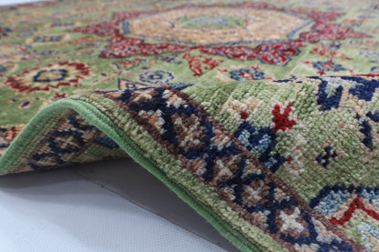 245 × 301 سم | سجادة أفغانية بتصميم كايروس منسوجة يدوياً من صوف مصبوغ طبيعياً