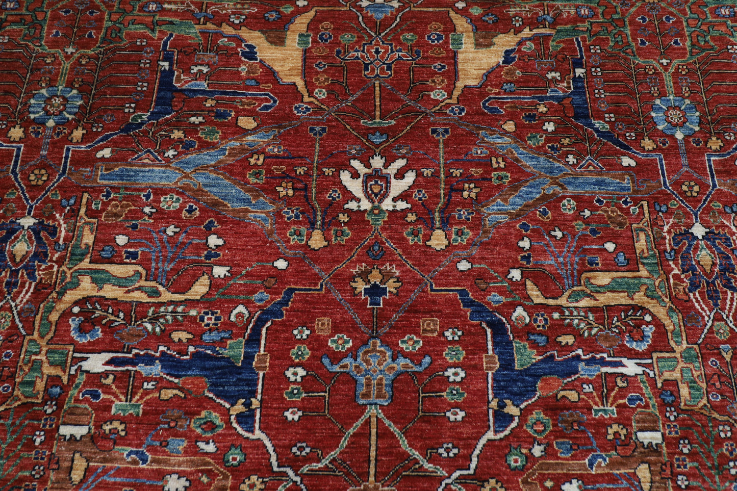 306 x 431 cm | Oriental Bidjar Large Area Rug Afghan Hand Knotted Veg Dye Wool carpet