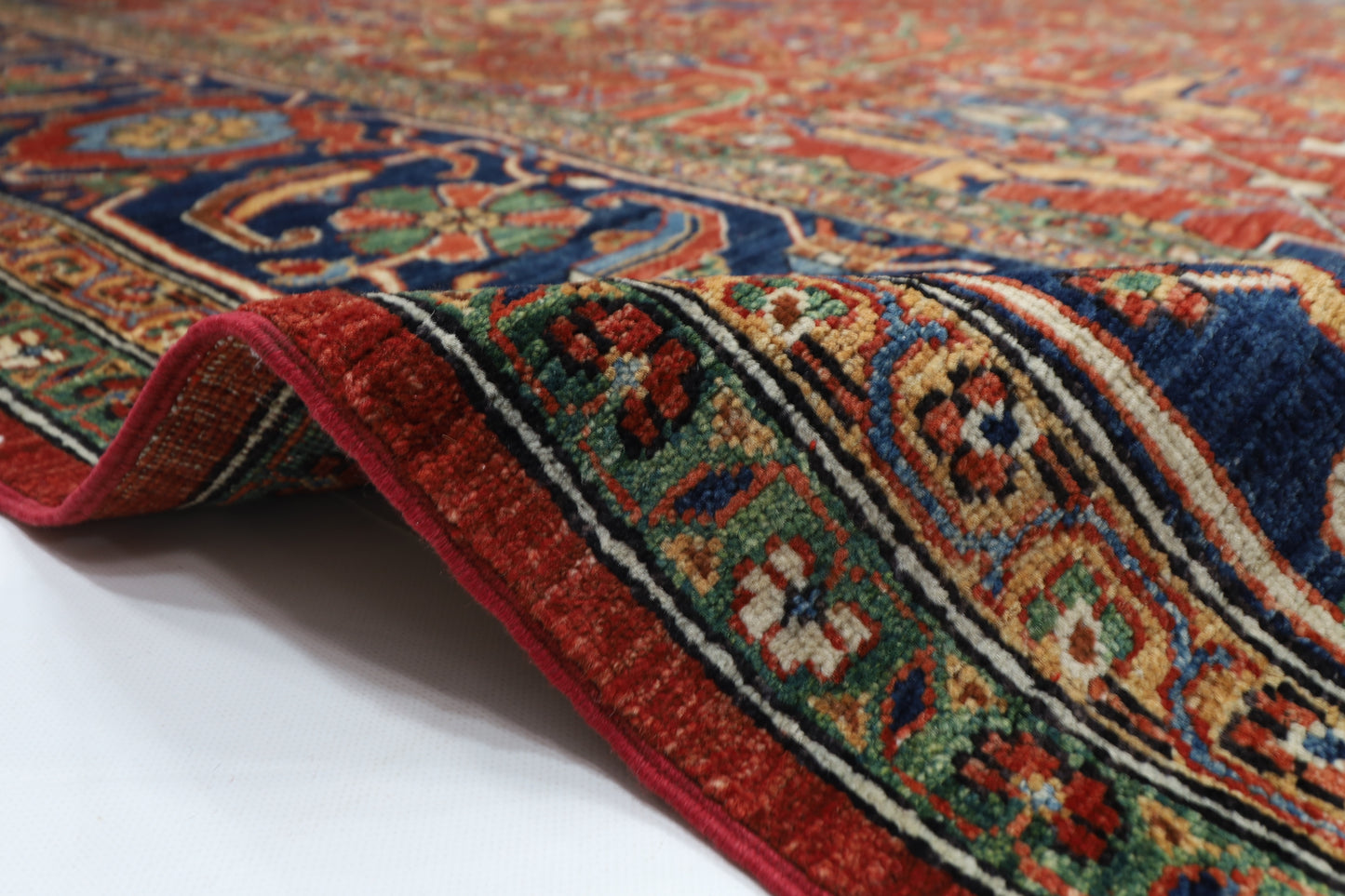 306 x 431 cm | Oriental Bidjar Large Area Rug Afghan Hand Knotted Veg Dye Wool carpet