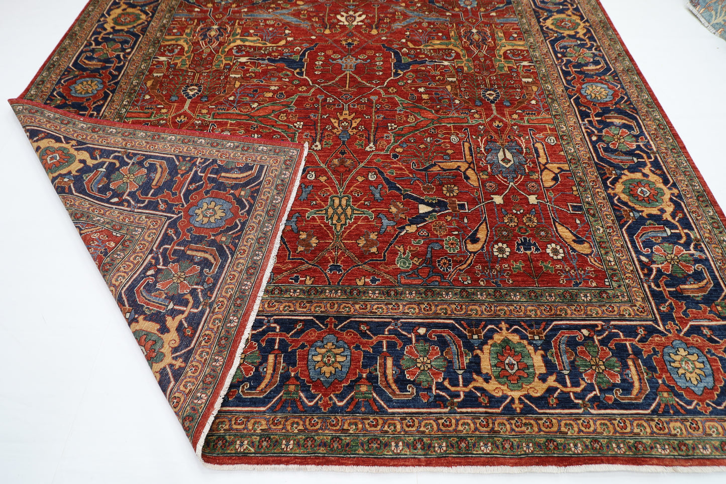 306 x 431 cm | Oriental Bidjar Large Area Rug Afghan Hand Knotted Veg Dye Wool carpet
