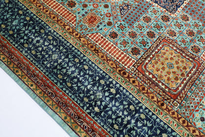 295 x 397 cm | Oriental Mamluk Large Area Rug Afghan Hand Knotted Veg Dye Wool carpet