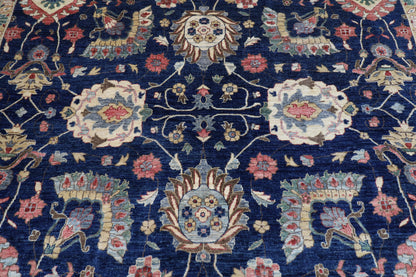 311 x 423 cm | Oriental Large Floral Area Rug Afghan Hand Knotted Veg Dye Wool carpet