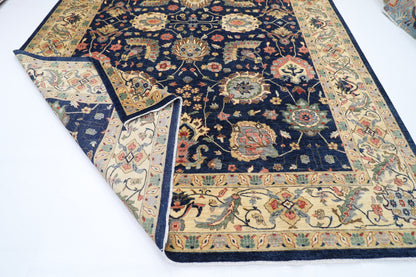 311 x 423 cm | Oriental Large Floral Area Rug Afghan Hand Knotted Veg Dye Wool carpet