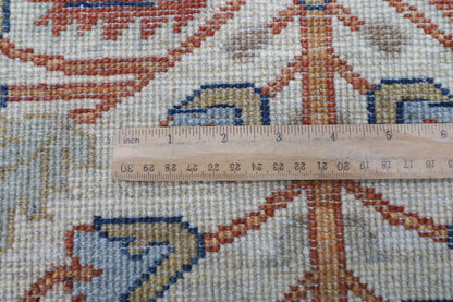 202 x 301 cm | Oriental Bidjar beige Area Rug Afghan Hand Knotted Veg Dye Wool carpet
