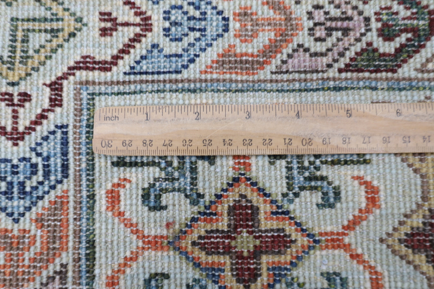 203 x 298 cm | Oriental Waziri Area Rug Afghan Hand Knotted Veg Dye Wool carpet