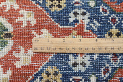 202 x 295 cm | Mamluk Design Hand Knotted Veg Dye Wool Afghan Carpet