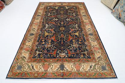 202 x 300 cm | Oriental Bidjar Area Rug Afghan Hand Knotted Veg Dye Wool carpet