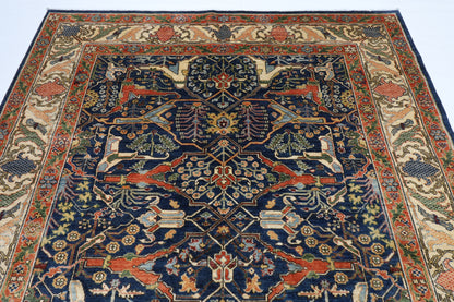 202 x 300 cm | Oriental Bidjar Area Rug Afghan Hand Knotted Veg Dye Wool carpet
