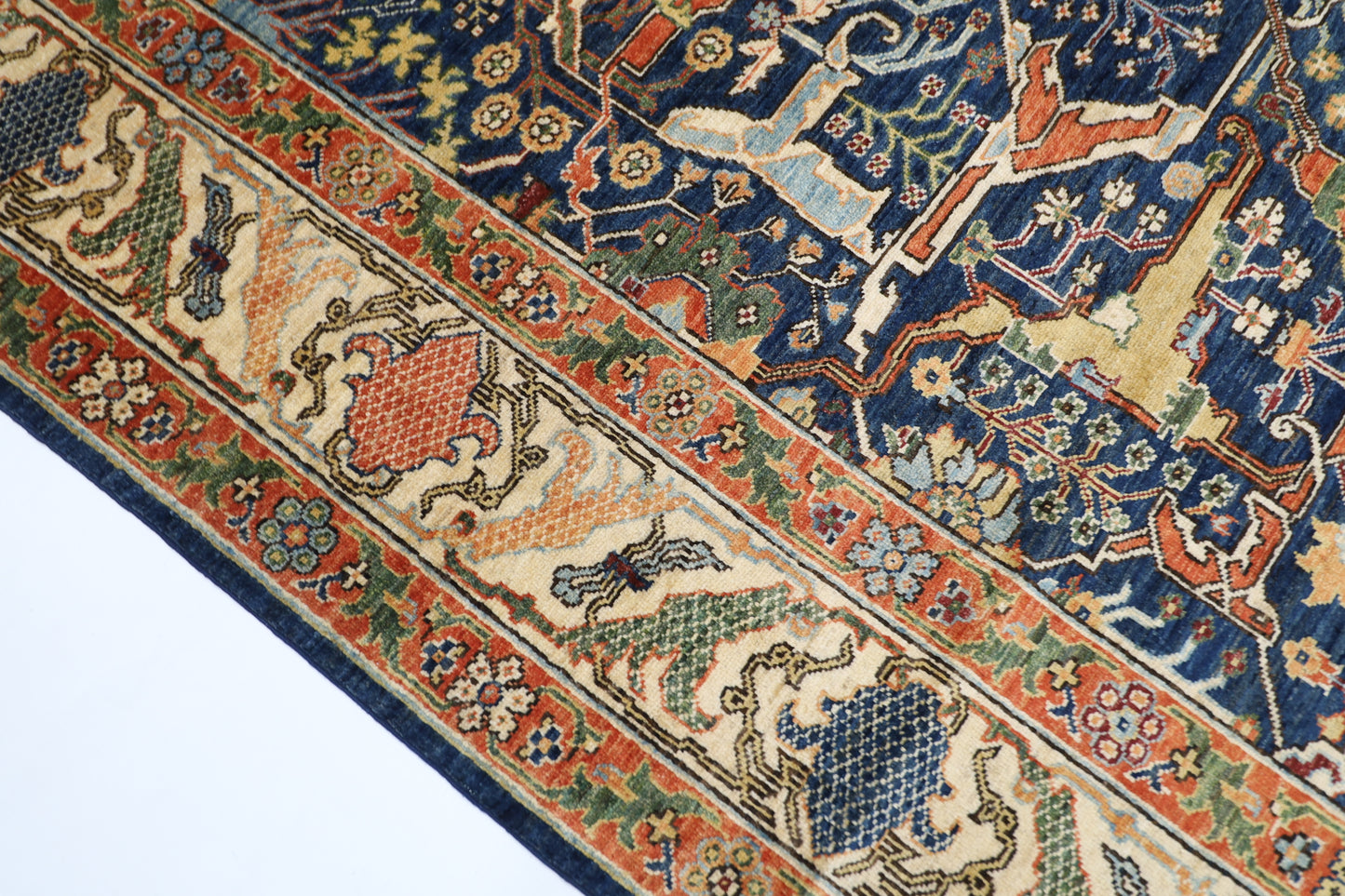 202 x 300 cm | Oriental Bidjar Area Rug Afghan Hand Knotted Veg Dye Wool carpet