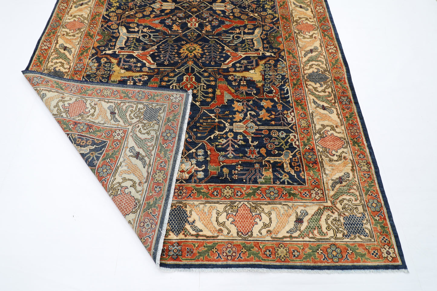 202 x 300 cm | Oriental Bidjar Area Rug Afghan Hand Knotted Veg Dye Wool carpet
