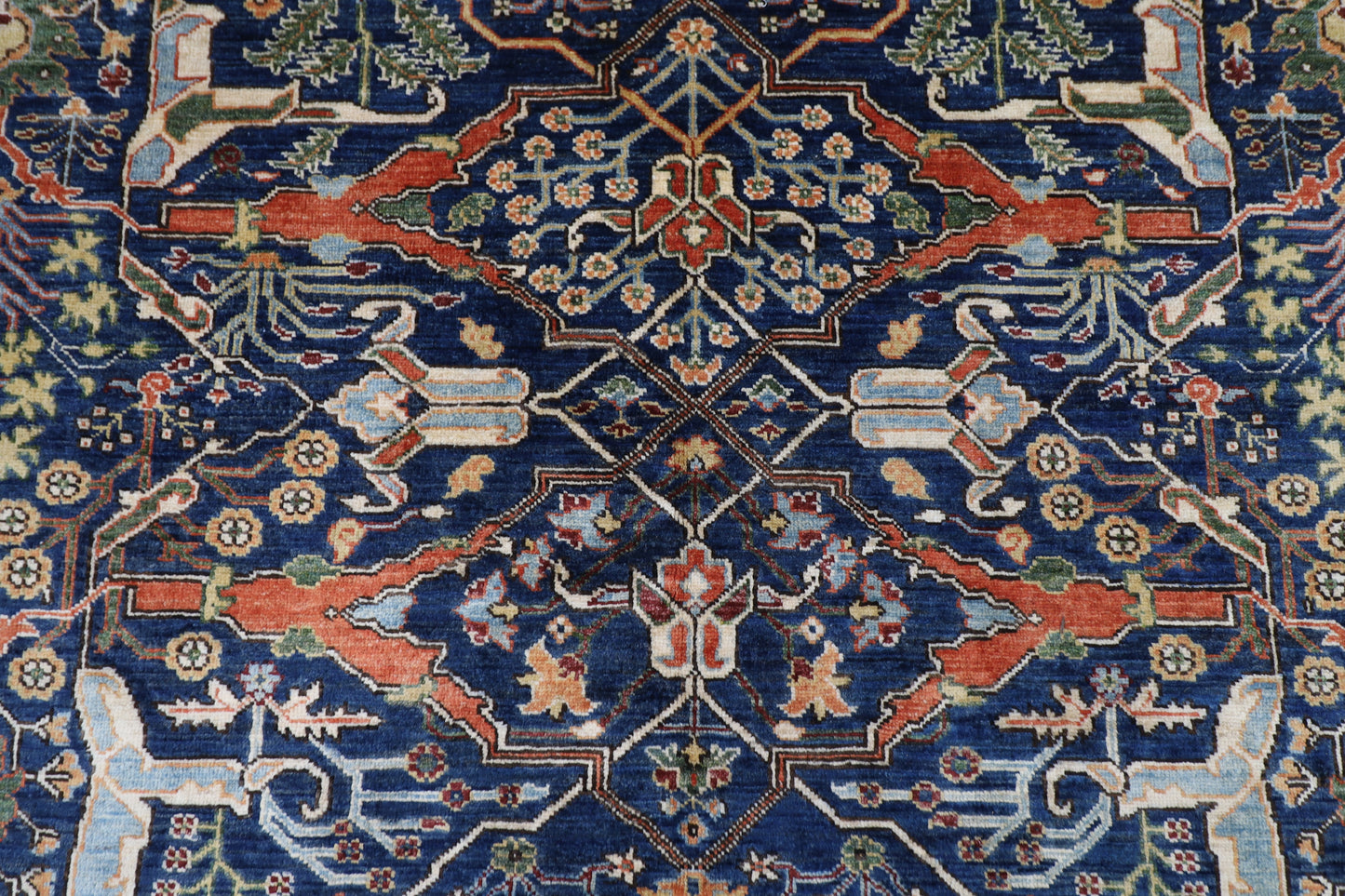 202 x 300 cm | Oriental Bidjar Area Rug Afghan Hand Knotted Veg Dye Wool carpet