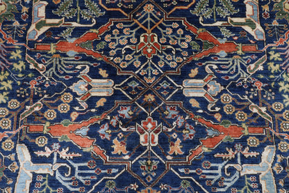 202 x 300 cm | Oriental Bidjar Area Rug Afghan Hand Knotted Veg Dye Wool carpet