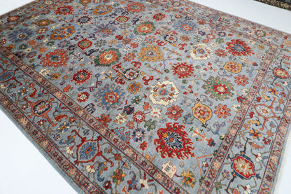 273 x 358 cm | Bidjar Afghan Tribal Hand Knotted Veg Dye Wool carpet