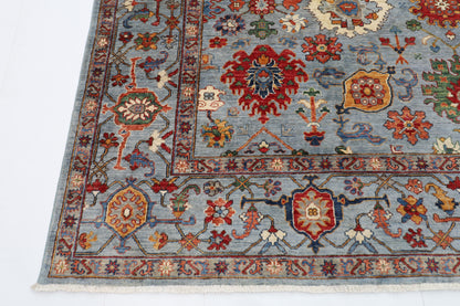 273 x 358 cm | Bidjar Afghan Tribal Hand Knotted Veg Dye Wool carpet
