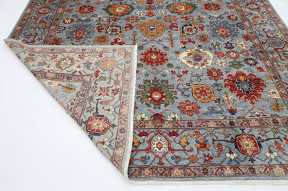 273 x 358 cm | Bidjar Afghan Tribal Hand Knotted Veg Dye Wool carpet