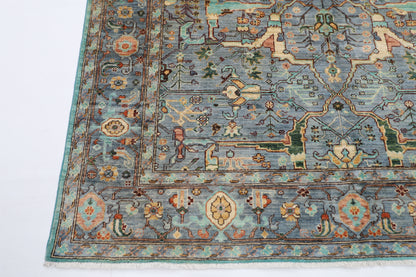 200 x 300 cm | Oriental Gray Area Rug Afghan Hand Knotted Veg Dye Wool carpet