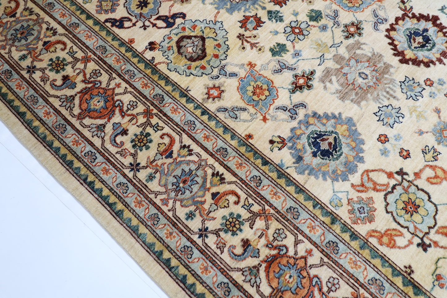 300 x 421 cm | Bidjar Afghan Tribal Hand Knotted Veg Dye Wool carpet