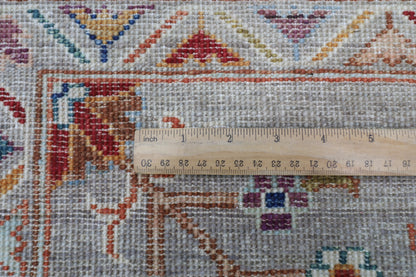 210 x 300 cm | Sultani Afghan Tribal Hand Knotted Veg Dye Wool carpet