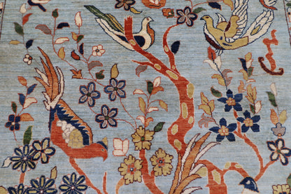 200 x 298 cm | Oriental Animal Beer Afghan Tribal Hand Knotted Wool Carpet