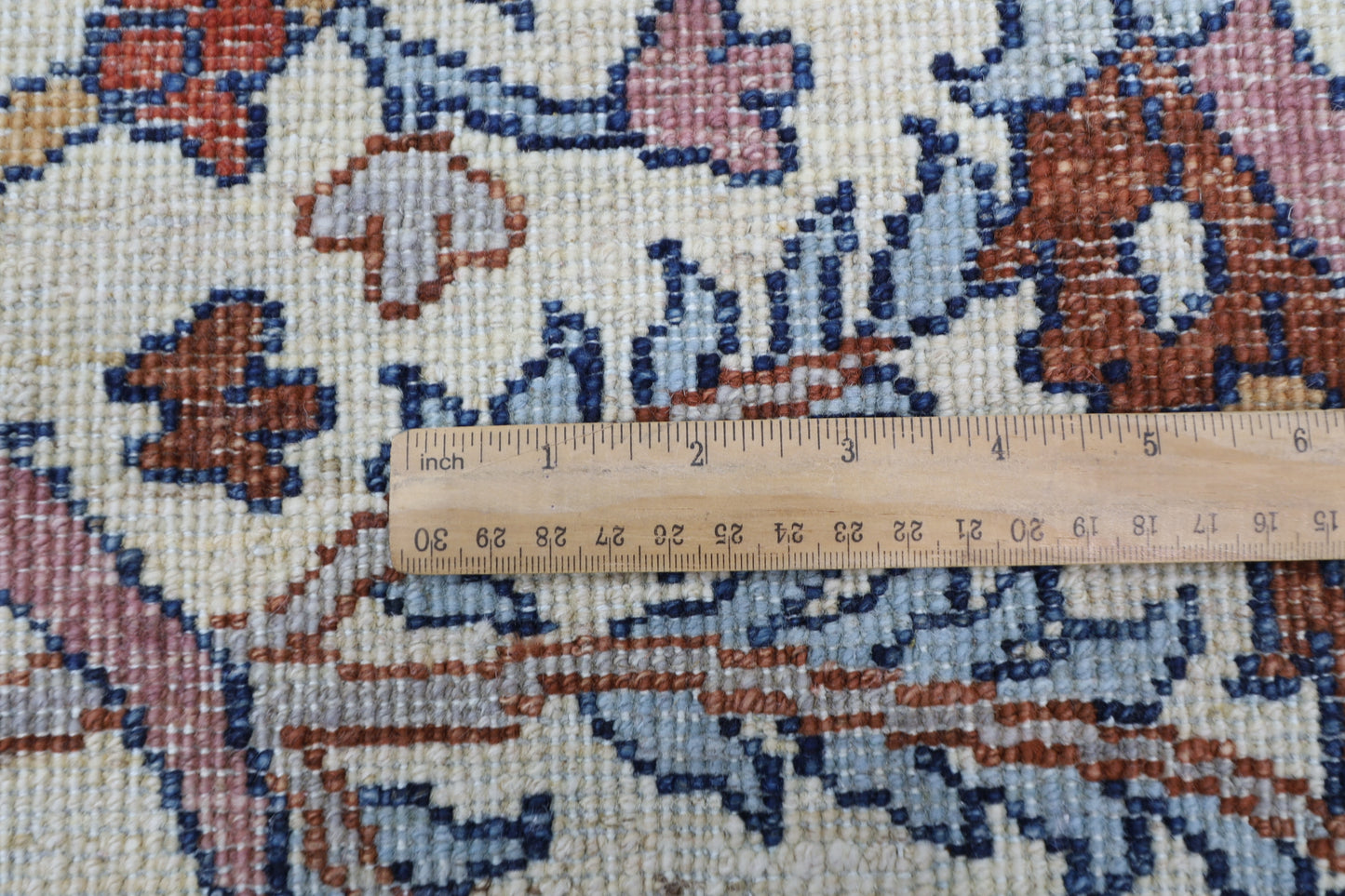 200 x 295 cm | Sickle Leaf Afghan Tribal Hand Knotted Veg Dye Wool carpet