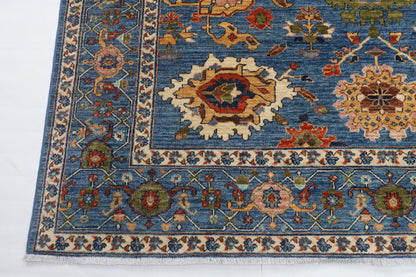 245 × 301 سم | سجادة أفغانية بتصميم كايروس منسوجة يدوياً من صوف مصبوغ طبيعياً