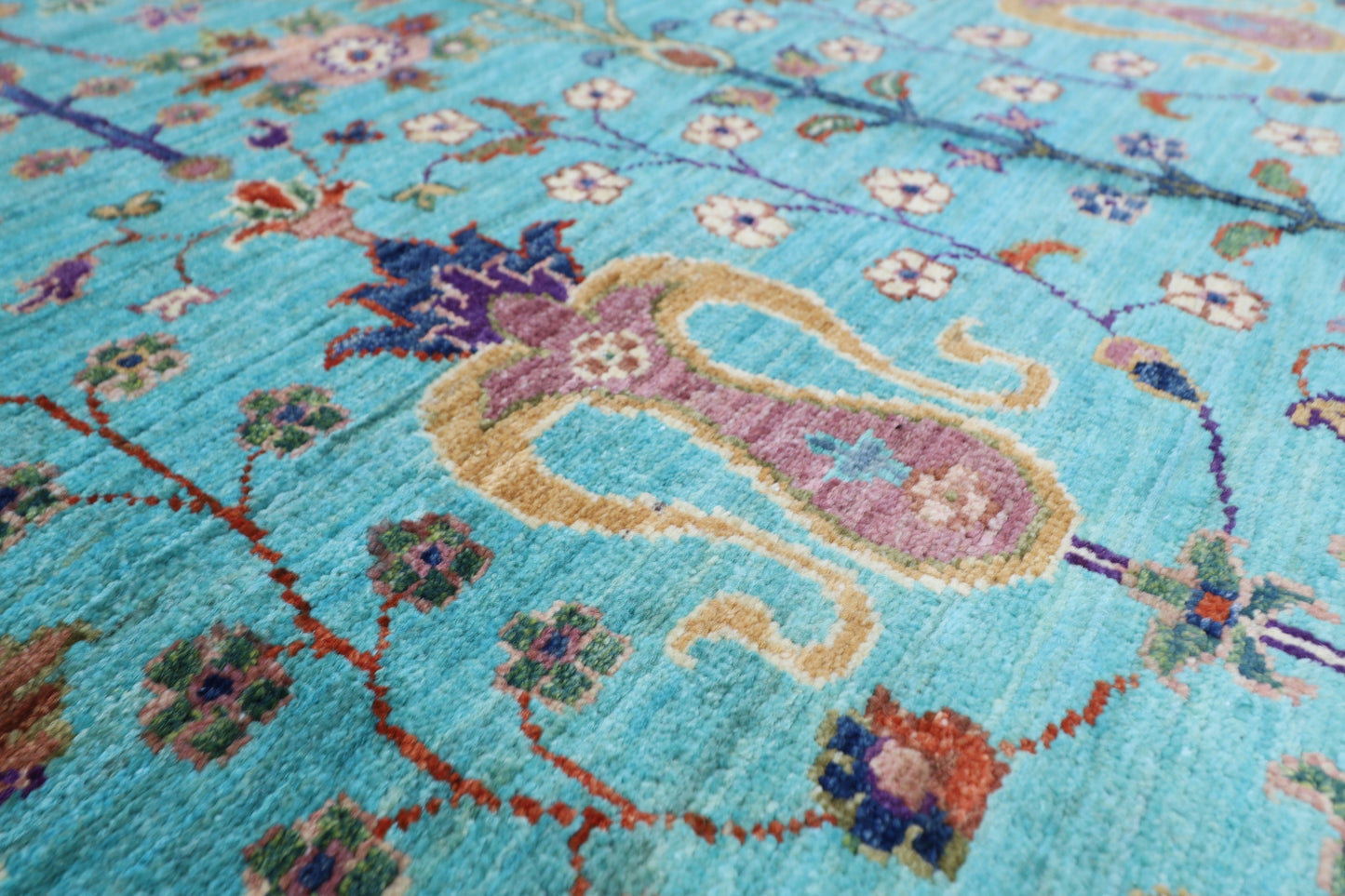 153 x 199 cm | Tribal Sultani Area Rug Afghan Hand Knotted veg Dye Wool carpet