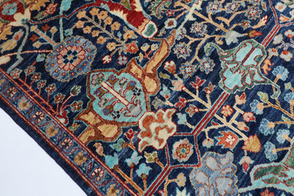 202 x 295 cm | Bidjar Afghan Tribal Hand Knotted Veg Dye Wool carpet