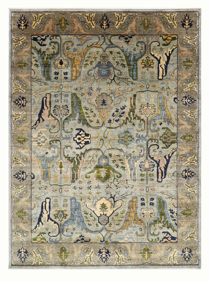 255 x 296 cm | Kawros Fine Quality  Afghan Hand Knotted carpet